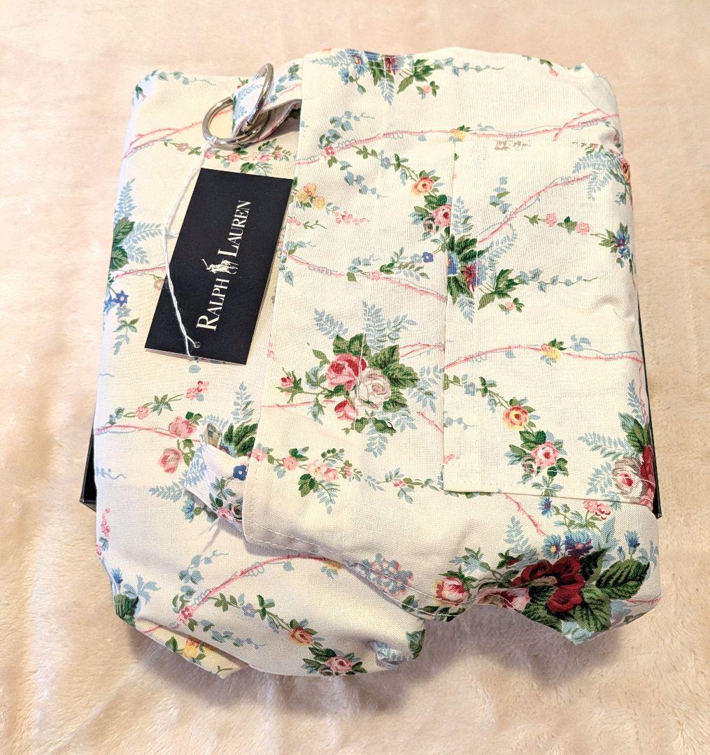 Ralph Lauren 花柄エプロン 箱付き　多機能ポケット付き　タグ付き
