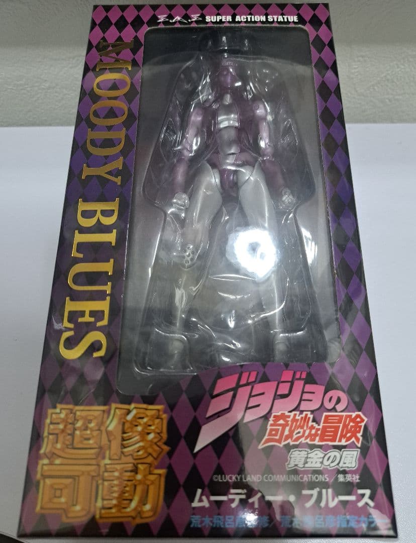新品未開封 超像可動 ジョジョ 黄金の風 ムーディー・ブルース