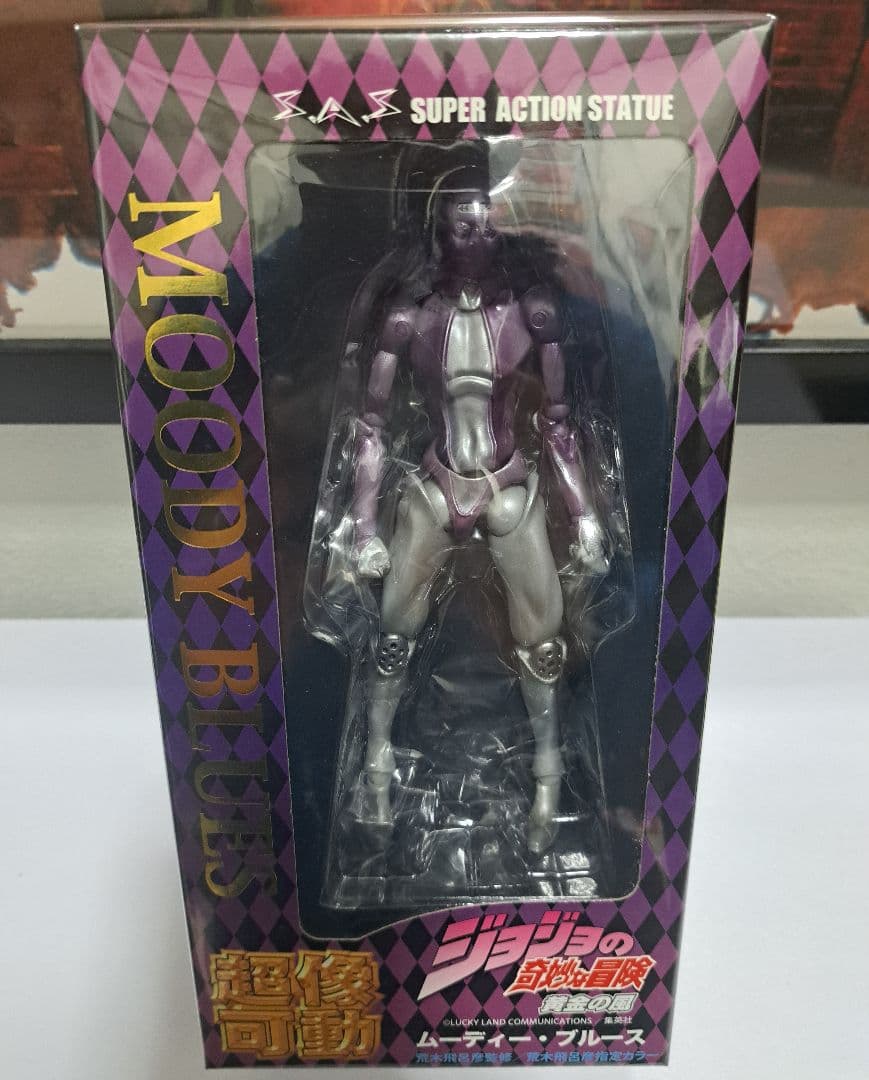新品未開封 超像可動 ジョジョ 黄金の風 ムーディー・ブルース