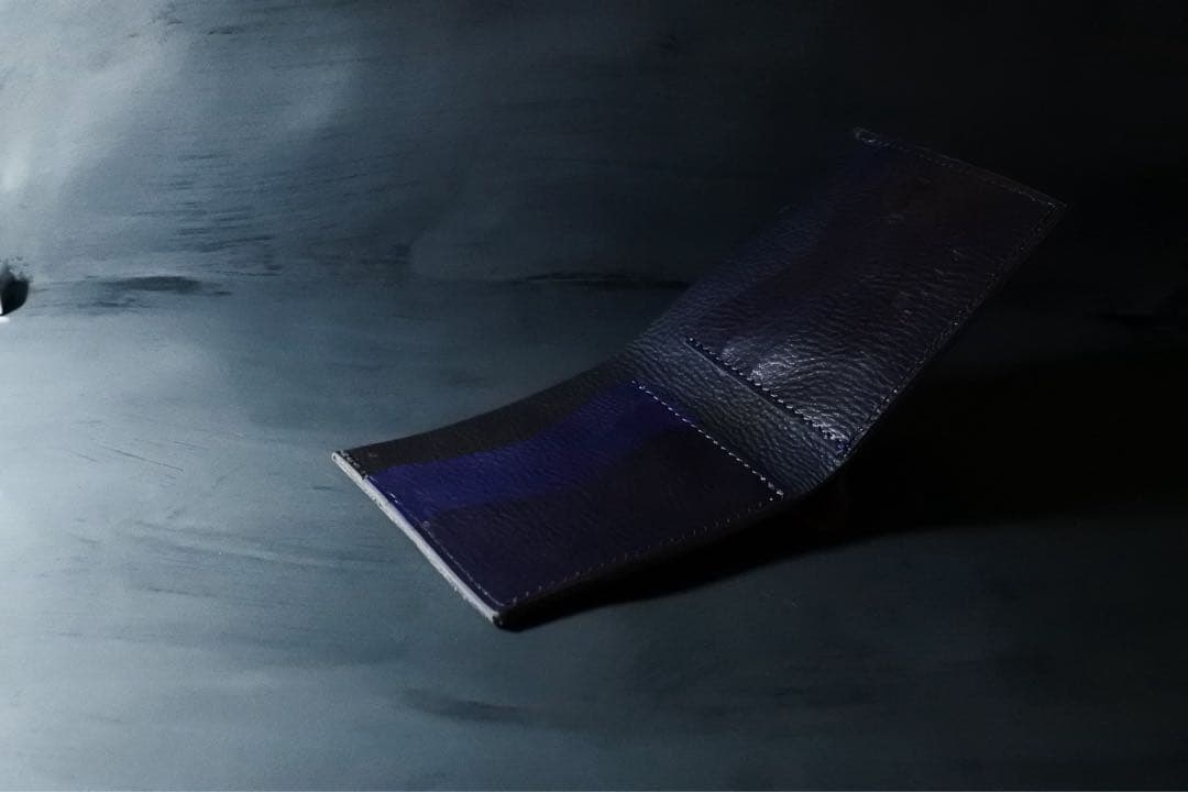 [オリジナル] S1 Bifold wallet 二つ折り財布　ネイビー