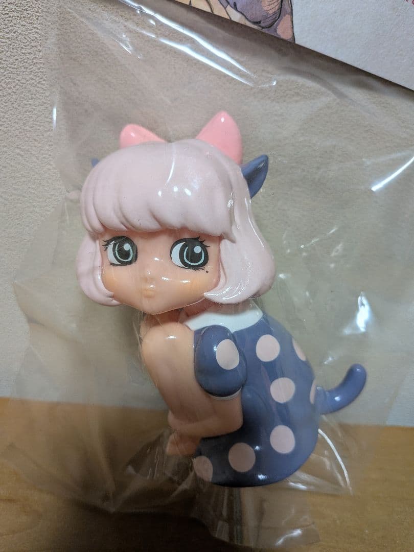 morimeiworks 末日猫娘 ラベンダー ソフビ