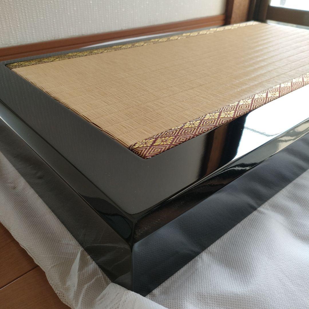 雛道具　平飾り台座　御飾台　流備畳28号　奥行45cm