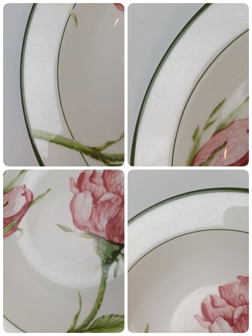 Villeroy＆Boch ビレロイ＆ボッホ スープボウル 皿 3枚セット⑤