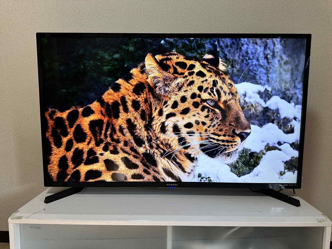 20年製 フナイ FL-43U4020 4Kチューナー43V液晶テレビ