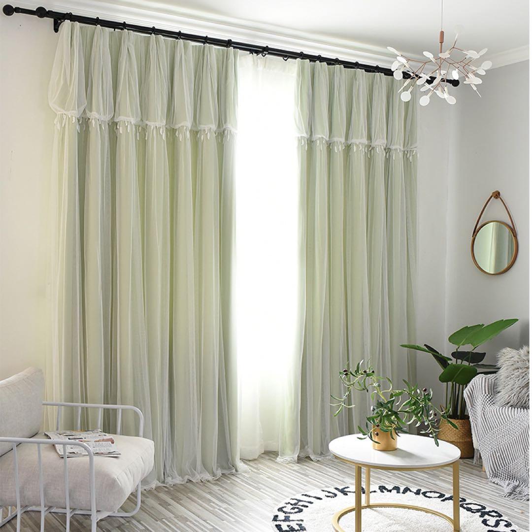 姫風 カーテン 遮光カーテン 寝室 リビング 子ども部屋 一体型カーテン