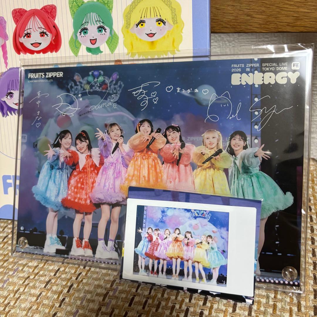 【匿名24h以内】FRUITS ZIPPER LIVE写真集グループ表紙ver.