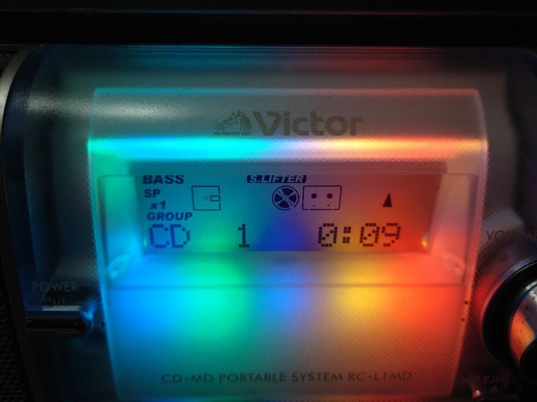 Victor CD・MD・カセットデッキ RC-L1MD　Clavia　ビクター