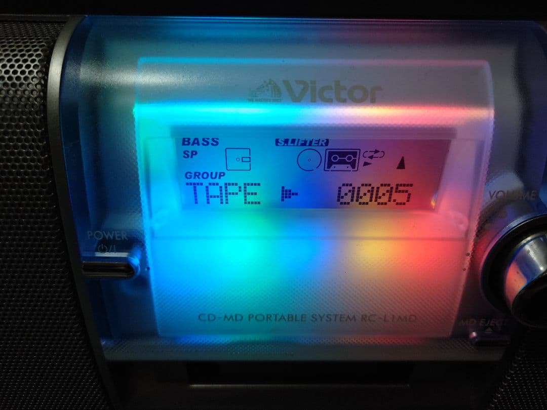 Victor CD・MD・カセットデッキ RC-L1MD　Clavia　ビクター