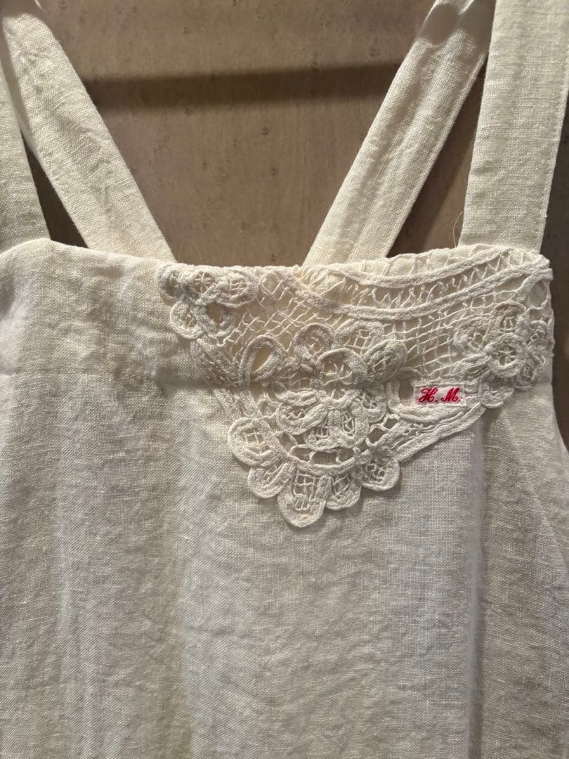 新品未使用　Instagramで人気の作家様　エプロンワンピース ハンドメイド