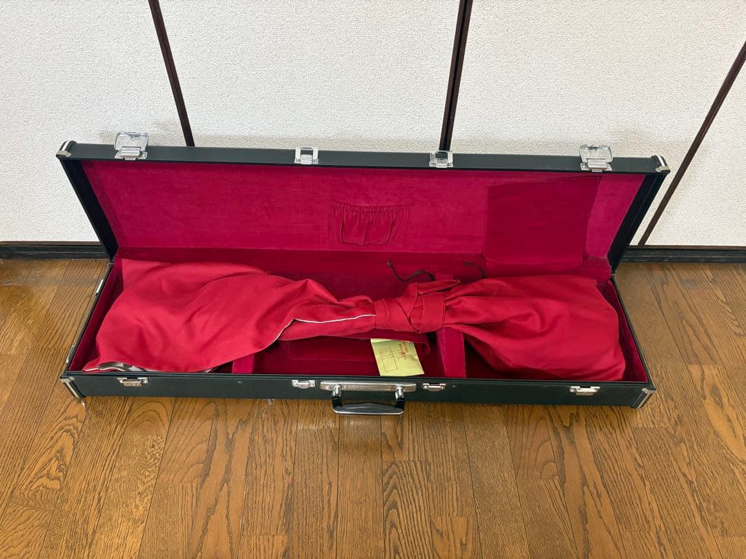 三味線本体 木製 3弦 四角形【破れなし】