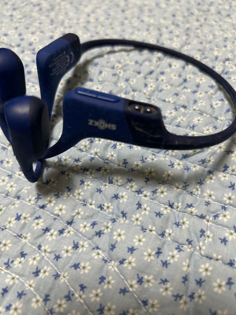 骨伝導イヤホン ネイビー SHOKZ