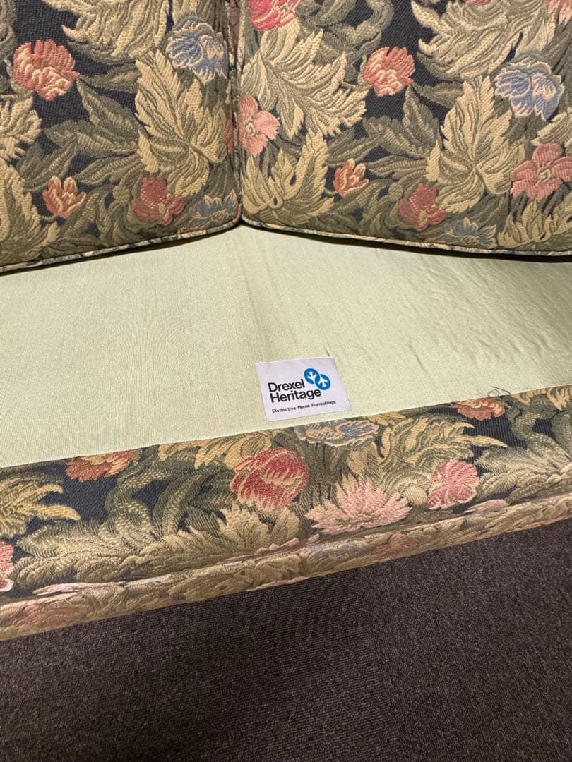 美品 DREXEL ドレクセルヘリテイジ 2人掛けソファ 定価90万