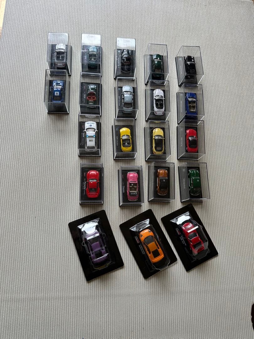 ミニカーセット 21台 , Porsche, その他