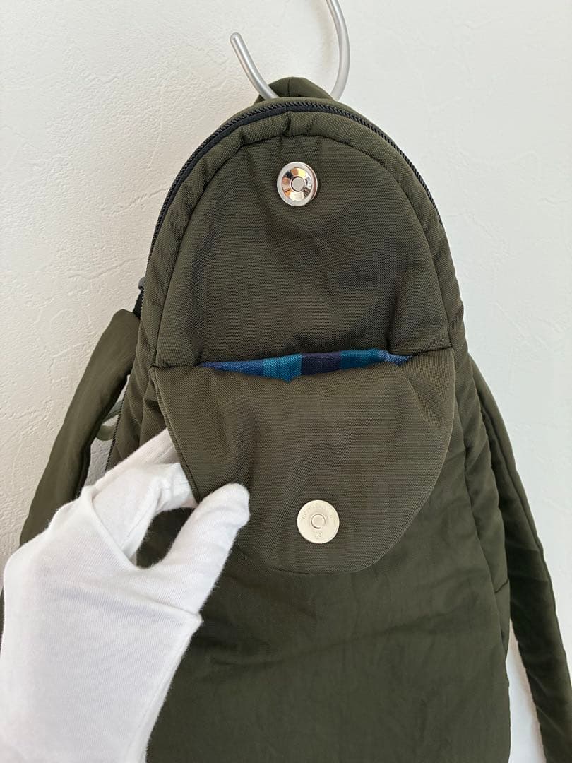 UKULELE OLIVE オリーブグリーン スリムリュック　武田のカバン