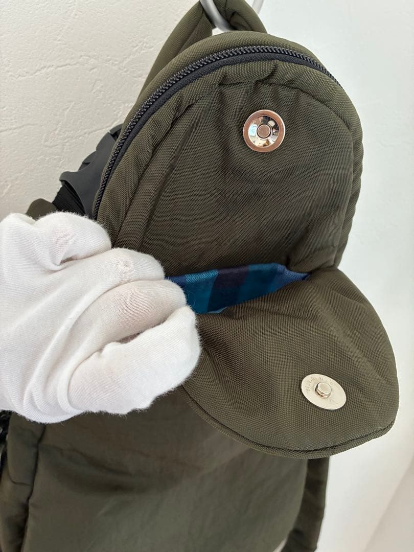 UKULELE OLIVE オリーブグリーン スリムリュック　武田のカバン