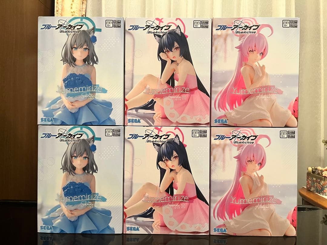 ブルーアーカイブ Yumemirize シロコ セリカ ホシノ 6体セット