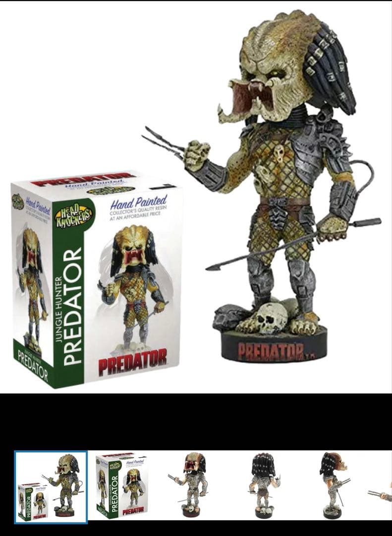 【新品未使用】NECA プレデター ヘッドノッカーズ