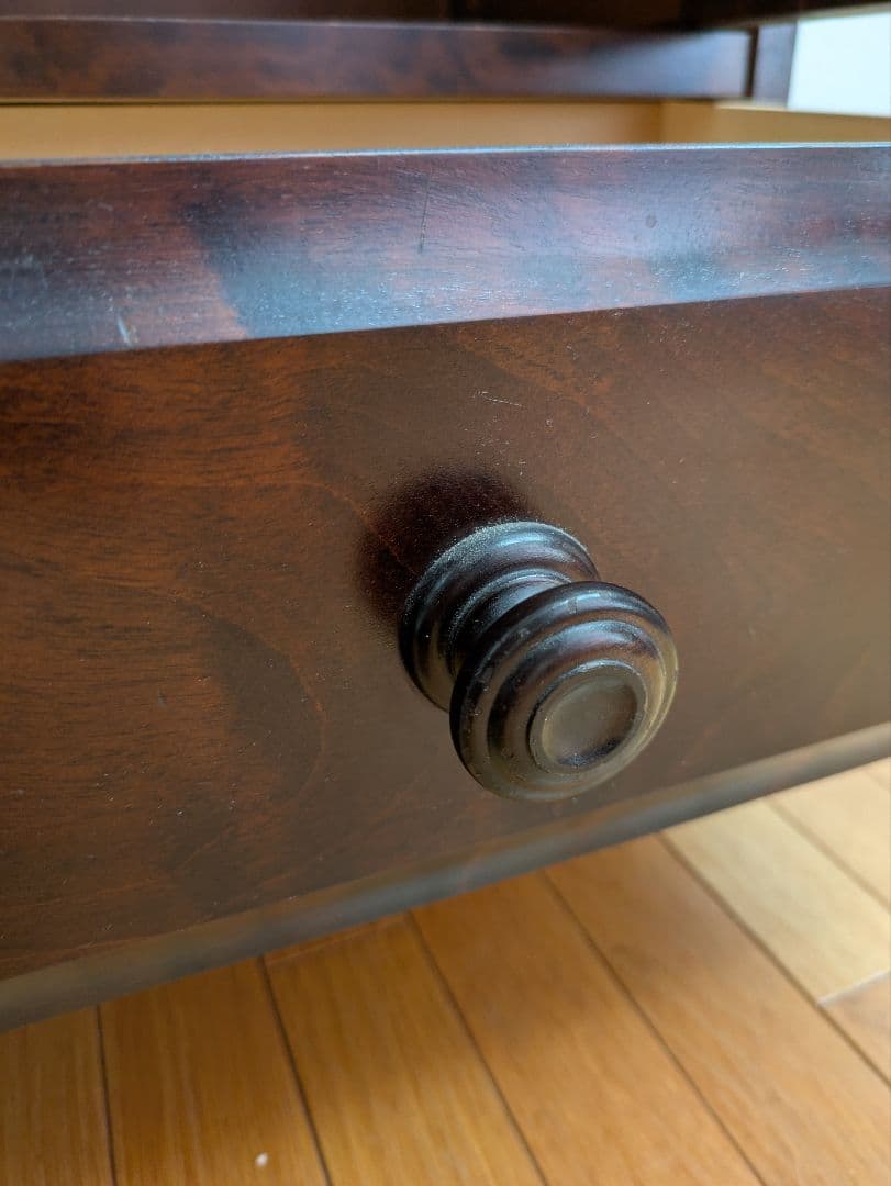 北海道民芸家具 ガラス 食器棚 本棚 コレクション収納 無垢板