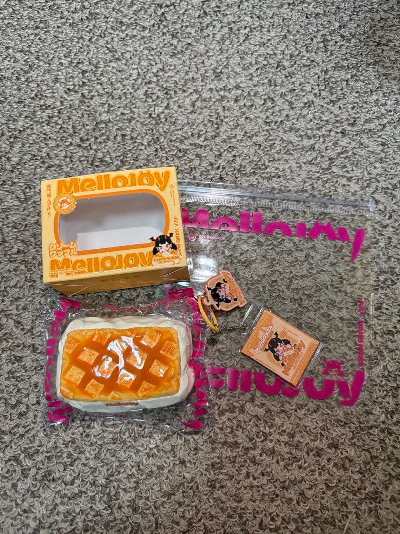 【ひ。】Mellojoy メロジョイ 旧クリームワッフル 丸、スクエア