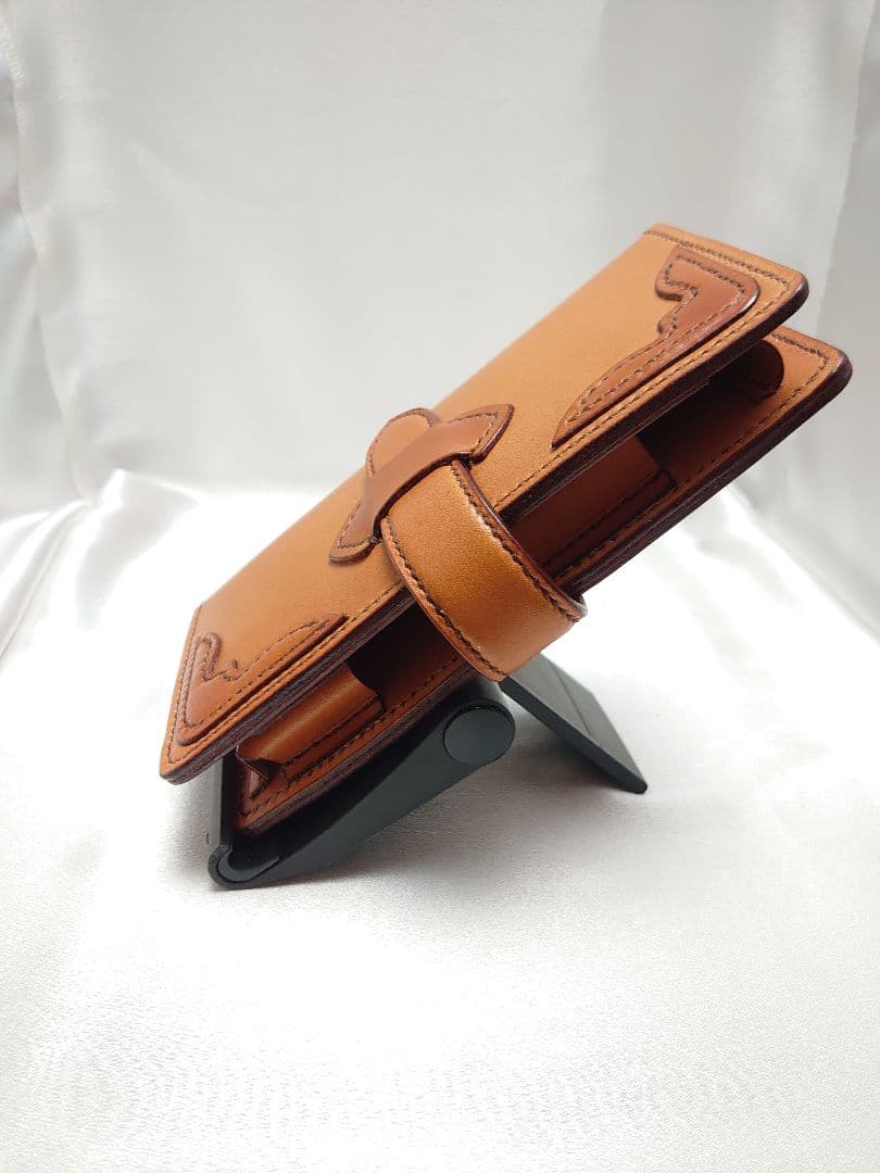 ペンケース手帳型4本差し コンパクト