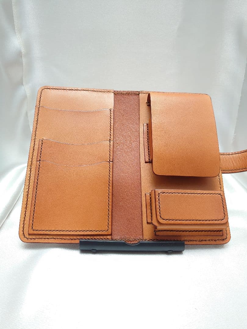 ペンケース手帳型4本差し コンパクト