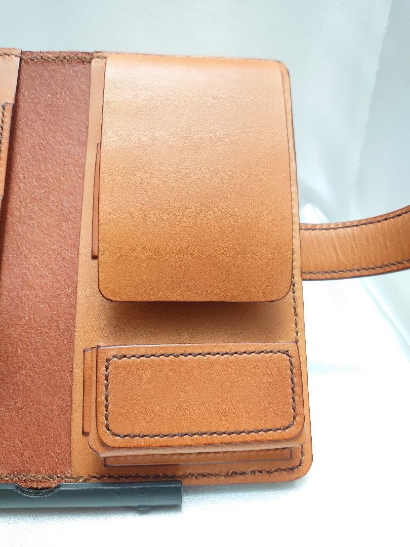 ペンケース手帳型4本差し コンパクト