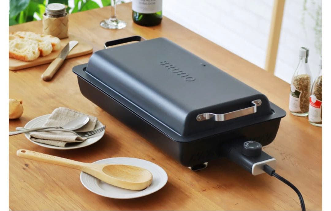 BRUNO 最新モデル フラットホットプレート ブラック 215