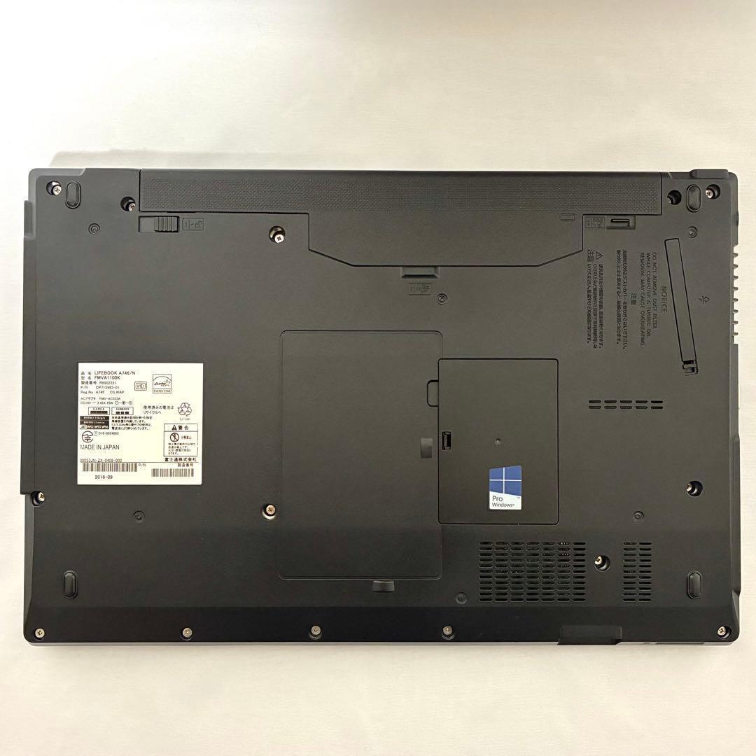 FUJITSU LIFEBOOK A746N SSD256GB パソコン PC