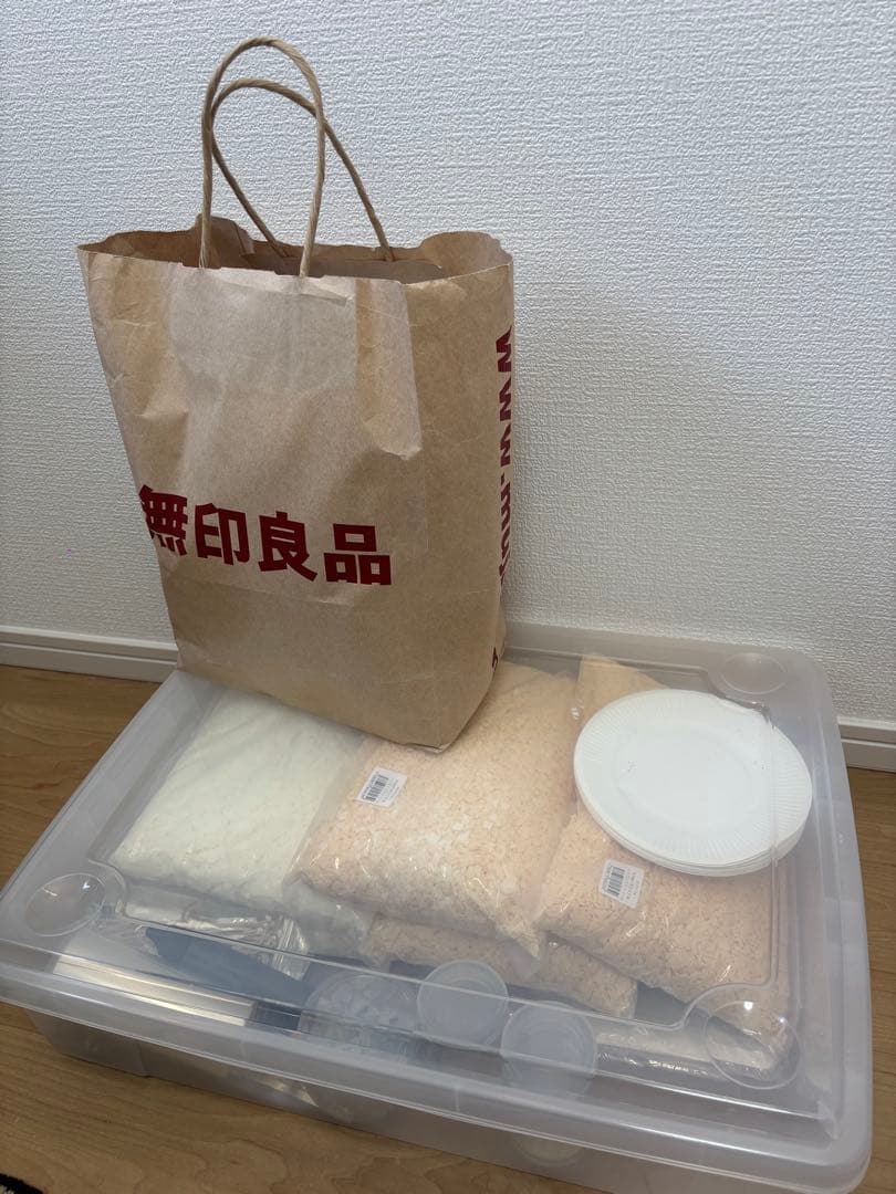 大量】キャンドル作りセット　ジェルワックス　キャンドル芯　モールド