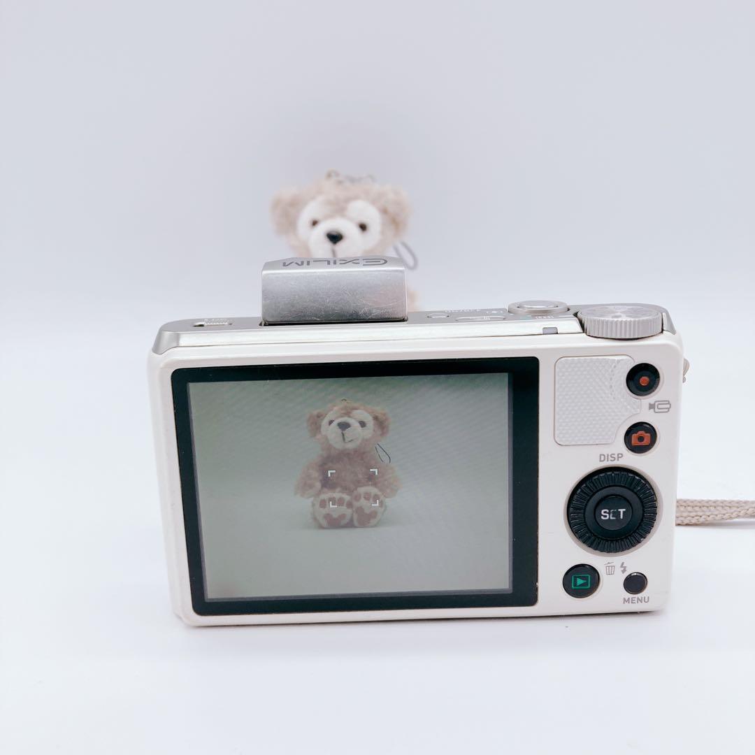CASIO EXILIM EX-ZR850 ホワイト デジカメ コンデジ