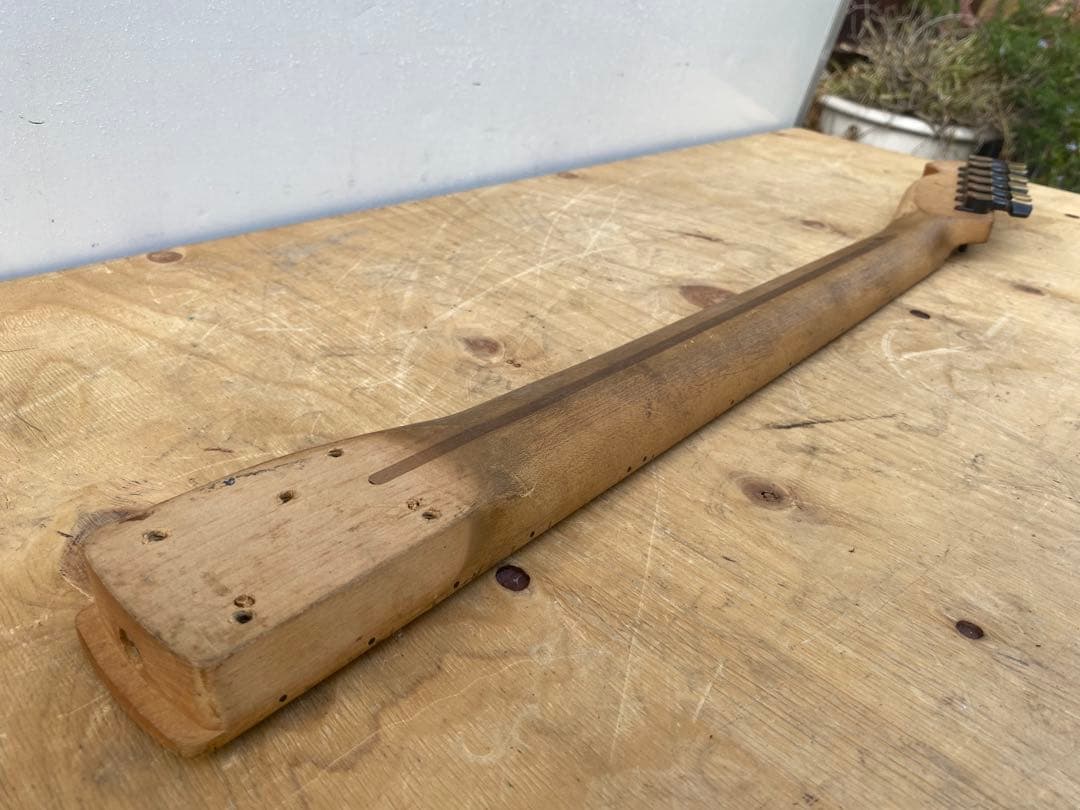 メーカー不明　ギター　ネック　ジャンク品　2 中古品