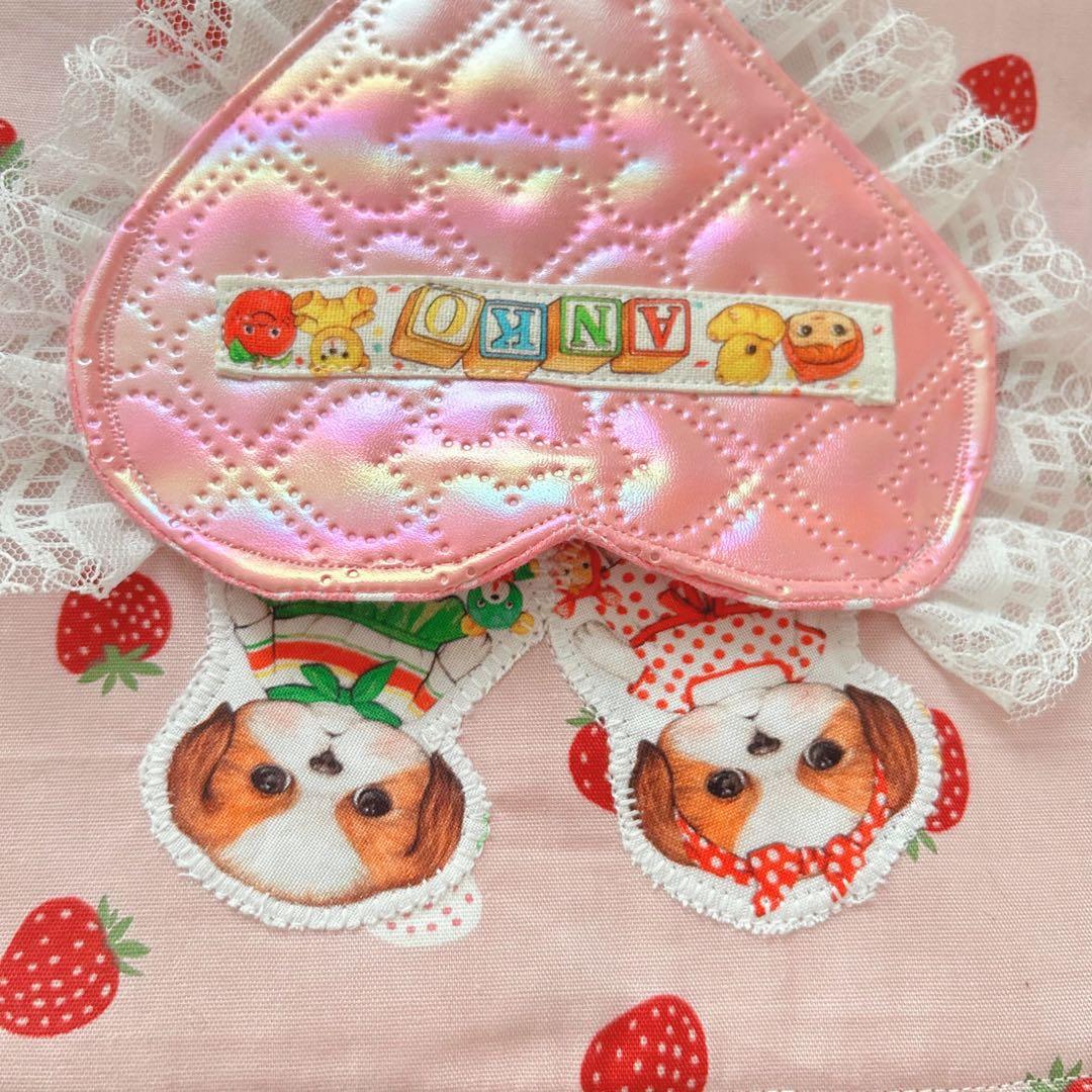 あ*こ様 超BIG新柄苺アンコちゃん　コヤンイサムチョン　立体お花＆苺　トートバ