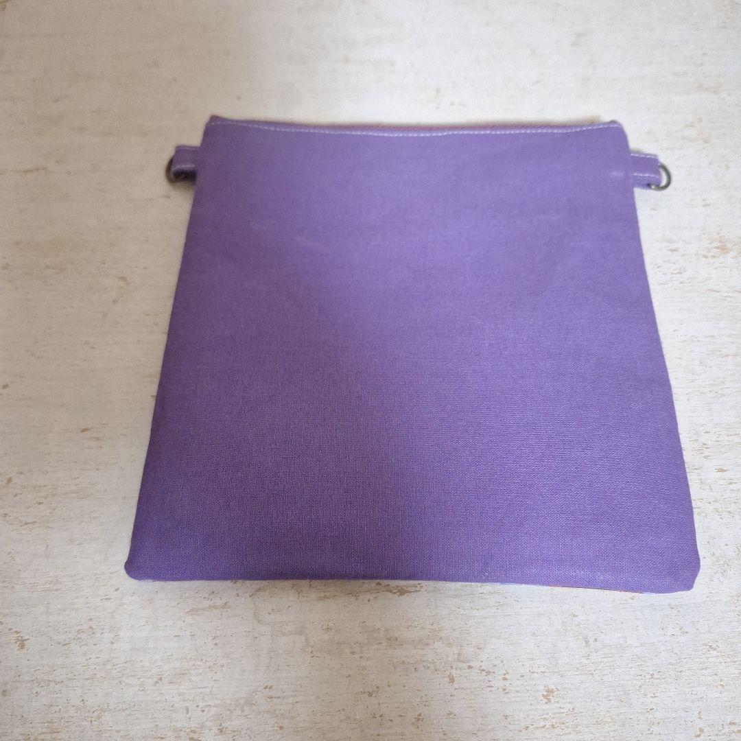 激レア女の子パネル生地　ハンドメイド　まちなしバッグ　ミニバック　布バスケット