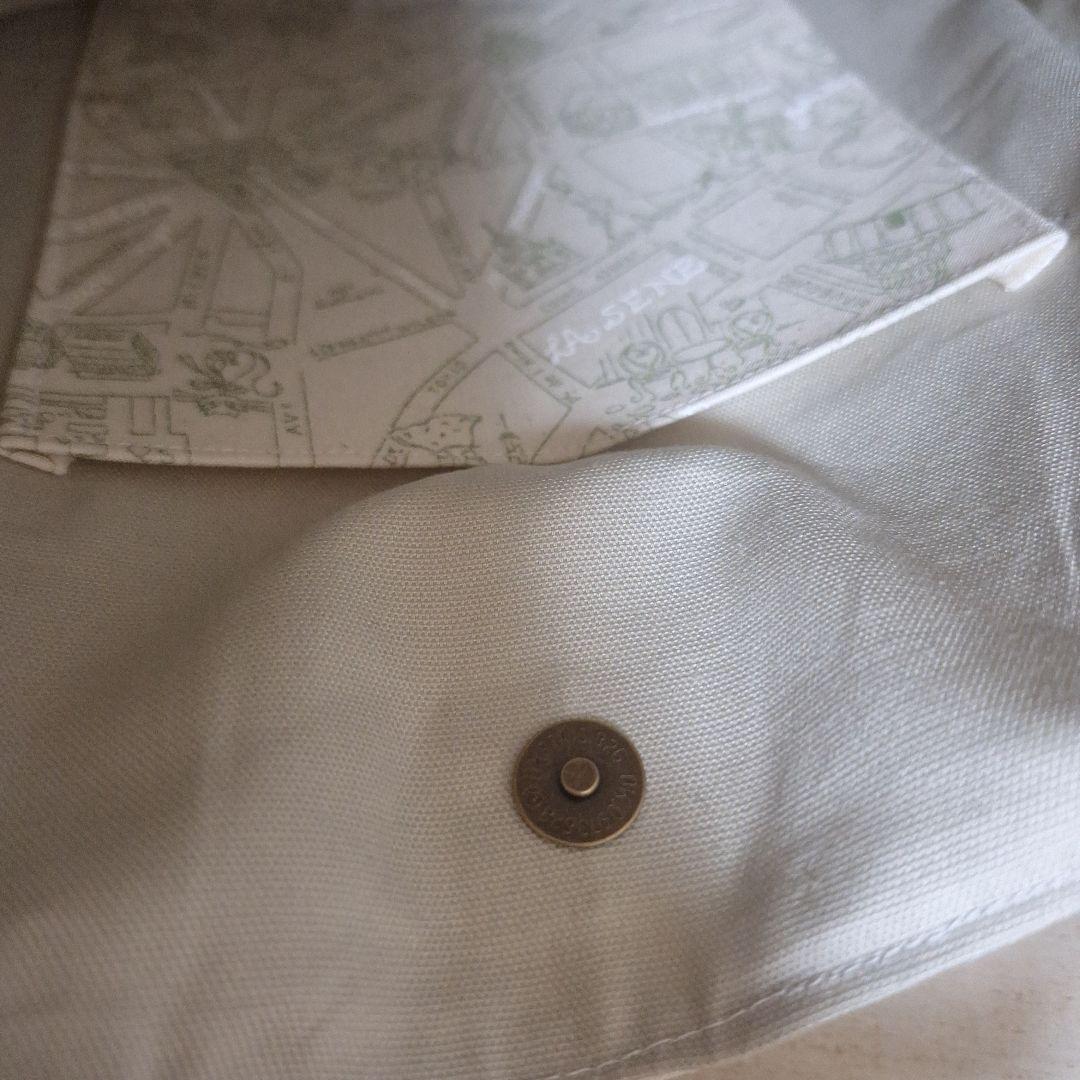 激レア女の子パネル生地　ハンドメイド　まちなしバッグ　ミニバック　布バスケット