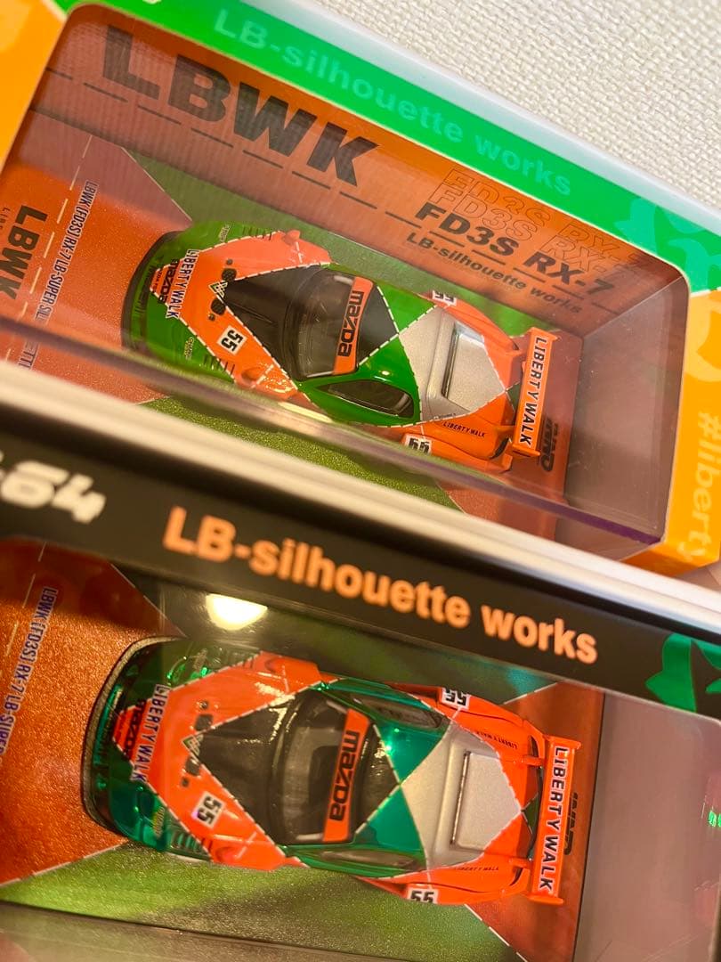 ミニカー INNO64 LBWK RX-7 LB-SUPER SILHOUETTE