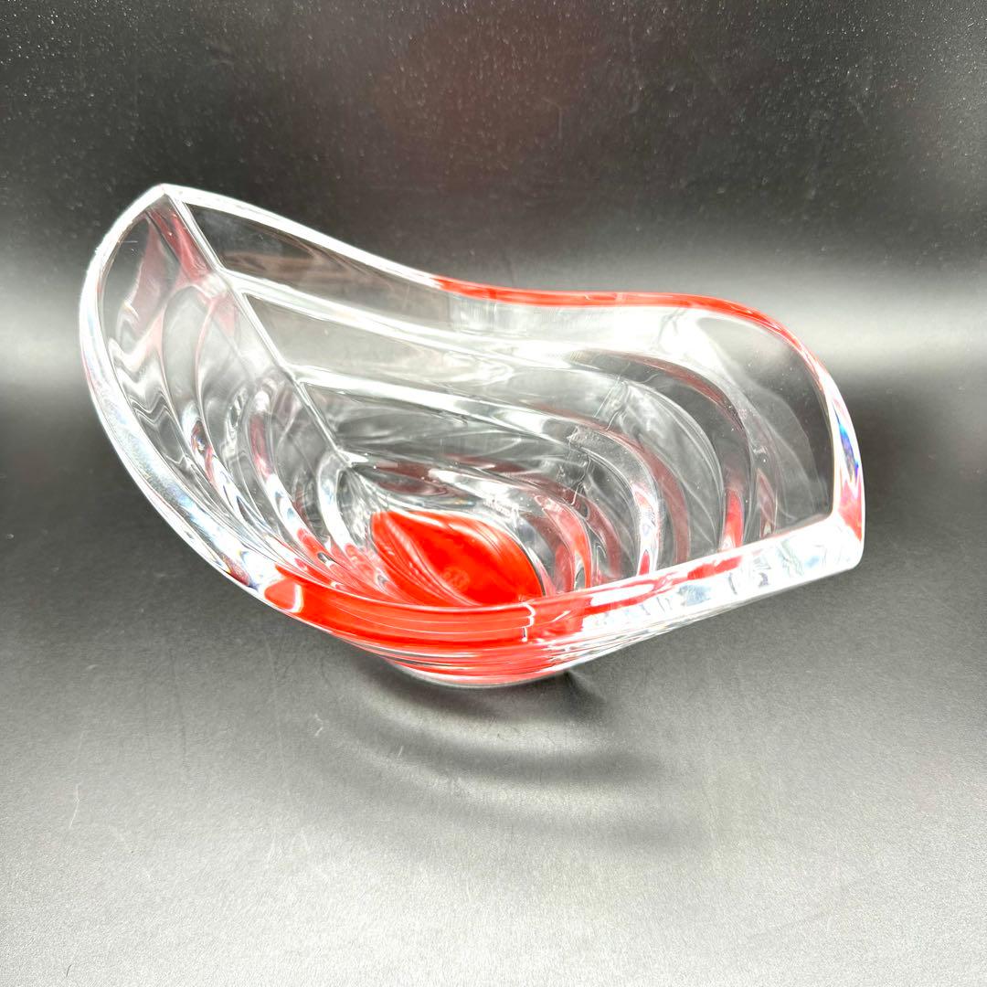 Baccarat バカラ シェル型フラワーベース 花瓶 クリスタル
