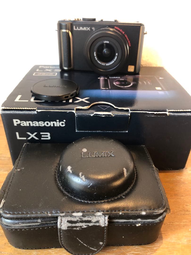 Panasonic LUMIX LX3 レザーケース付き