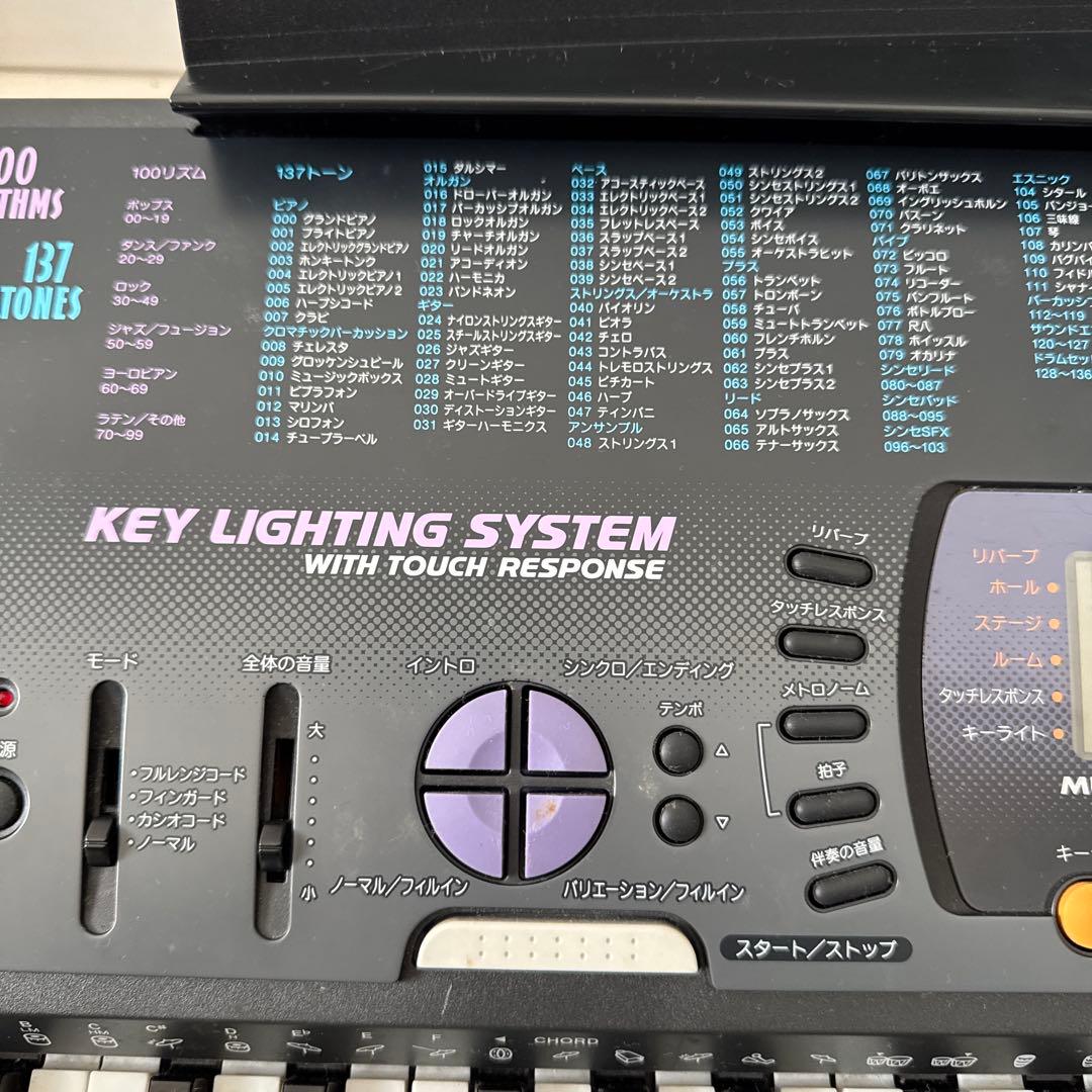 【美品】カシオ　CASIO キーボード　CTK-660L 光