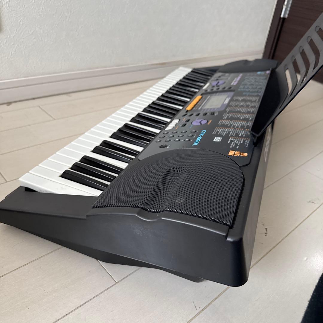 【美品】カシオ　CASIO キーボード　CTK-660L 光