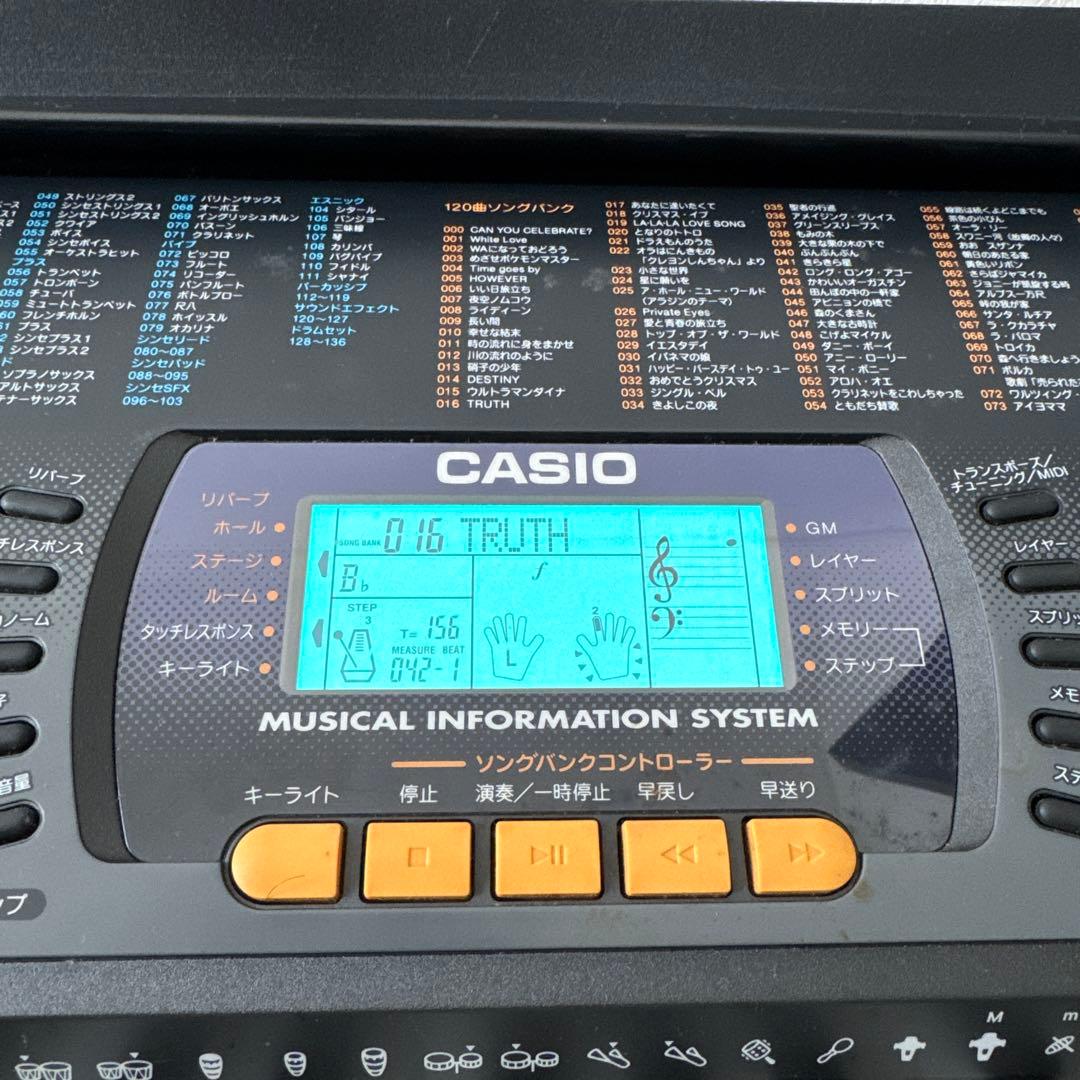 【美品】カシオ　CASIO キーボード　CTK-660L 光