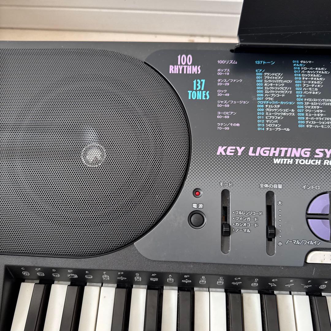 【美品】カシオ　CASIO キーボード　CTK-660L 光