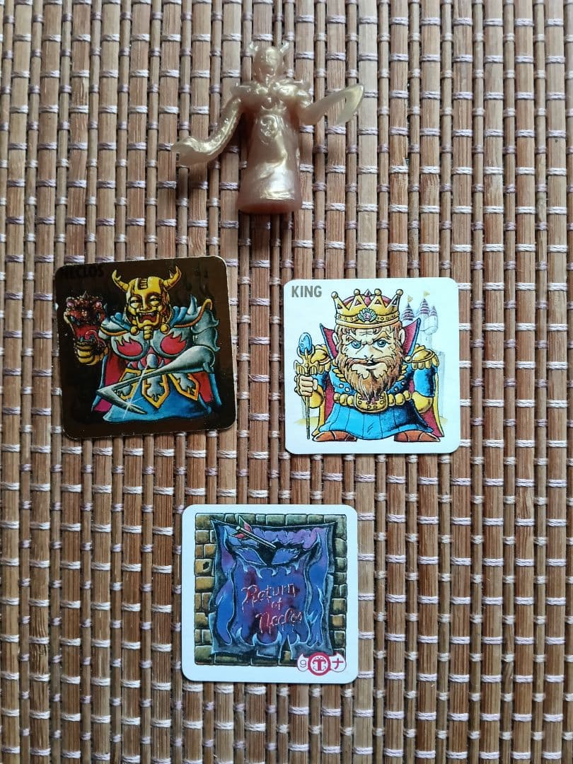 ロッテ　ネクロスの要塞消しゴム5弾フィギュア＆ガード全種コンプリート　Ⅱナイト