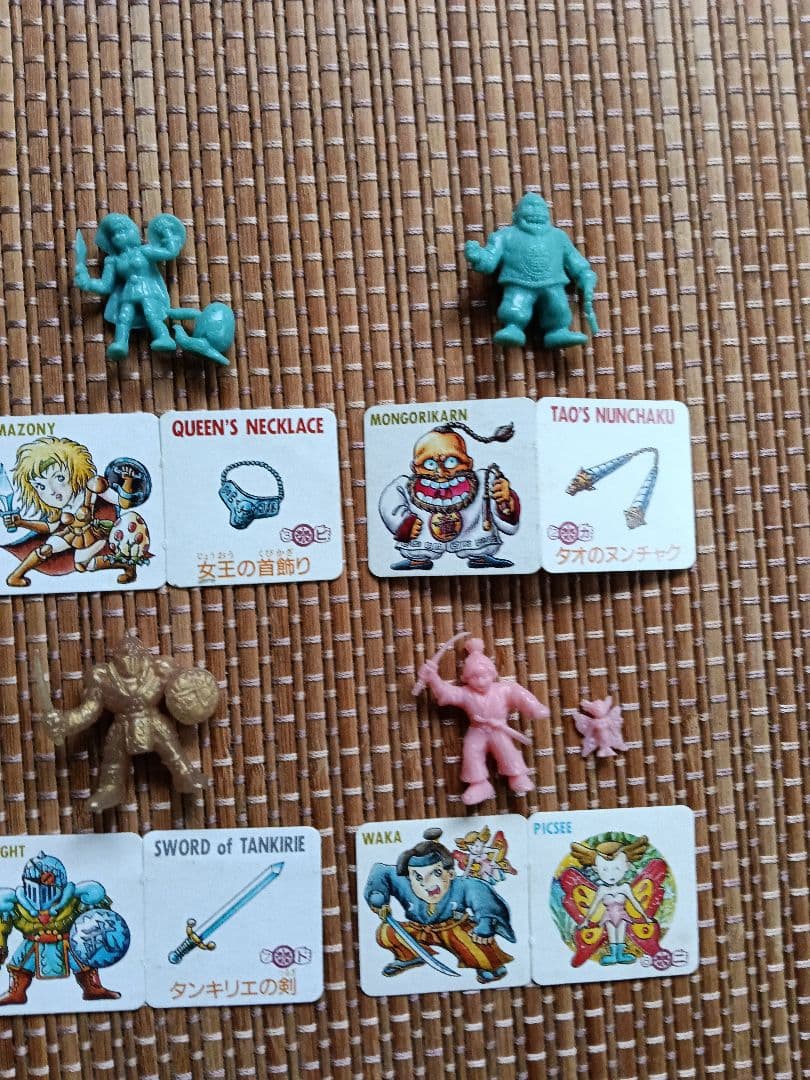 ロッテ　ネクロスの要塞消しゴム5弾フィギュア＆ガード全種コンプリート　Ⅱナイト