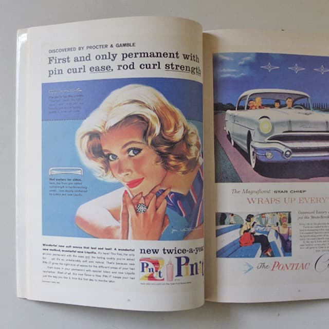 [初版本]アメリカ雑誌広告ベストセレクション夢の50s
