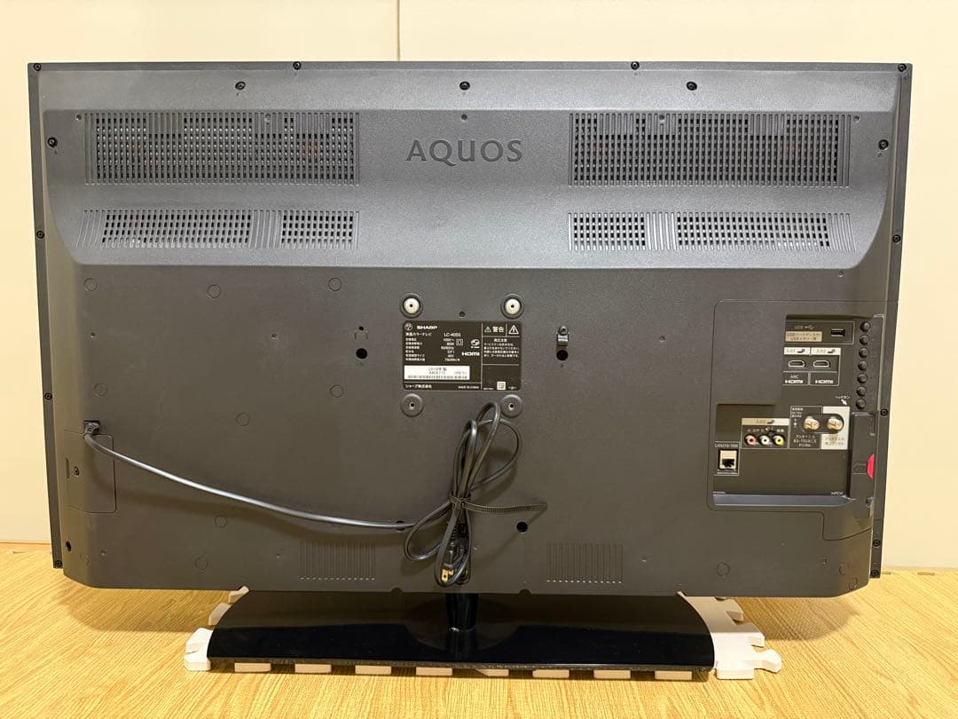 シャープ LC-40S5 40型2018年製⭕️ 地上 、BS/CS、液晶テレビ