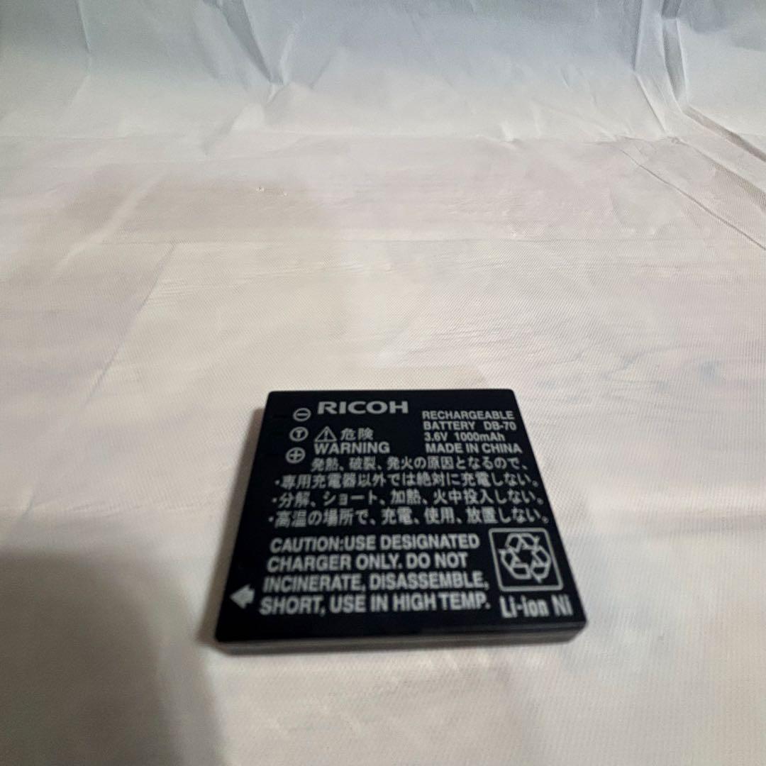 美品 通電 動作確認済　リコー　RICOH CX1 シルバー コンデジ
