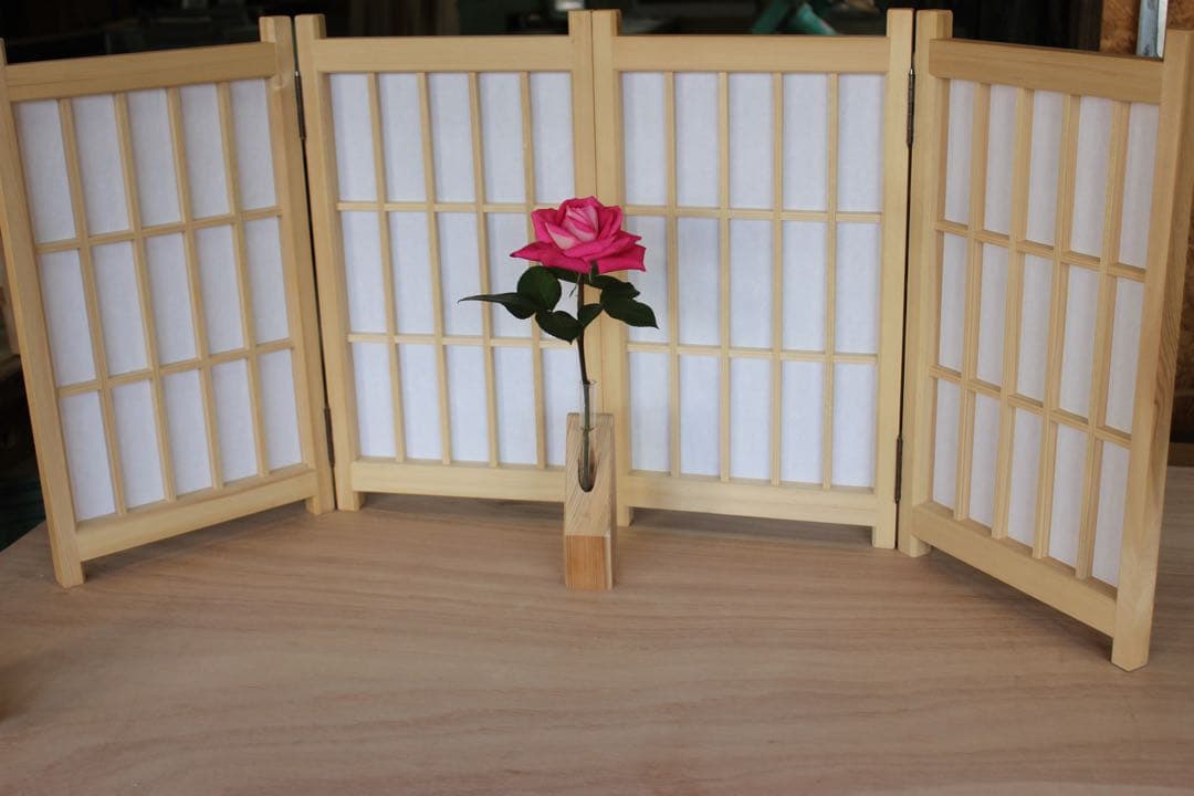 ミニ障子　屏風　衝立