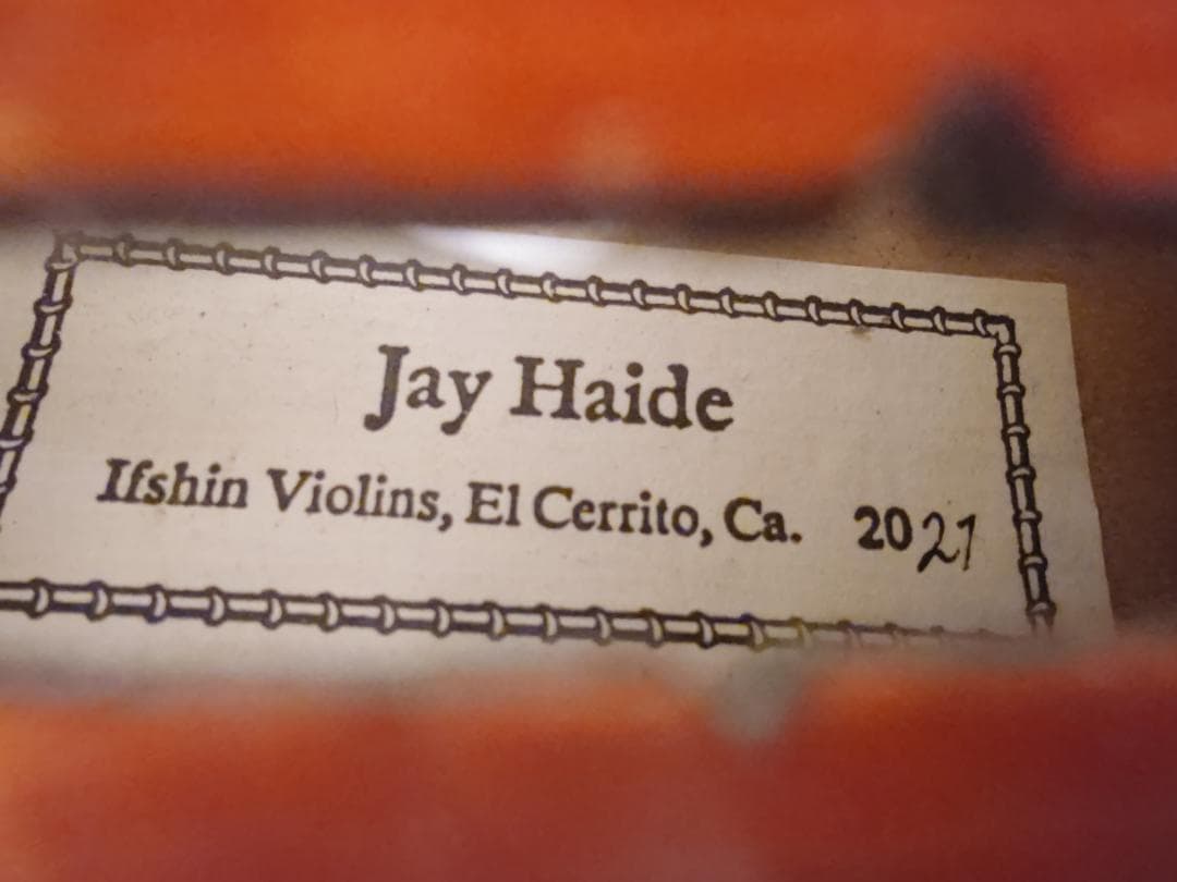 【送料無料】バイオリン Jay Haide ジェイハイダ 東洋楽器 3/4サイズ