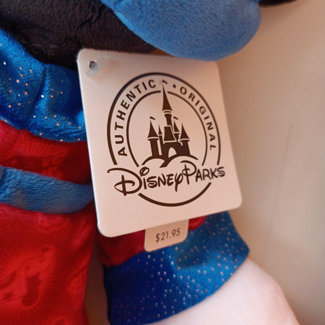 タグ付き/レア☆　海外　ディズニーパーク　ミッキー　ミニー　ぬいぐるみ