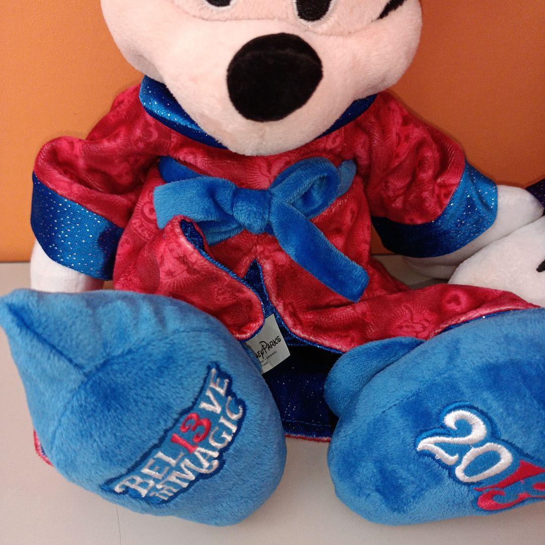 タグ付き/レア☆　海外　ディズニーパーク　ミッキー　ミニー　ぬいぐるみ